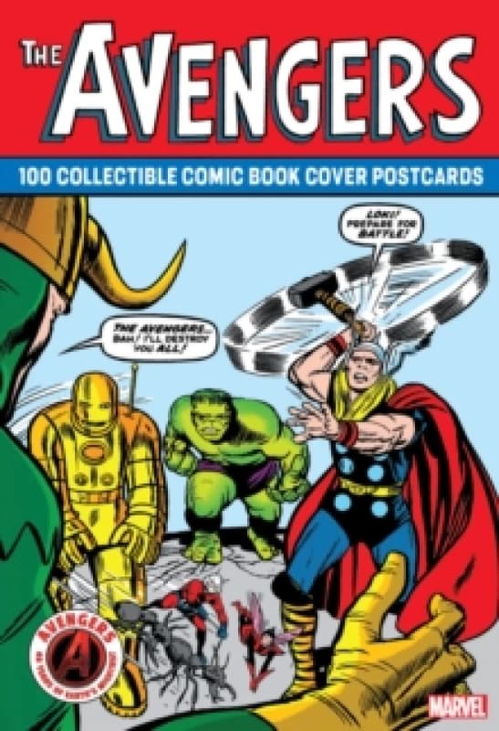 Avengers: 100 Collectible Comic Book Cover Postcards Postcard book or pack