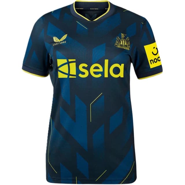 Castore NUFC 3rdShir Carbon/BYllw female 8 (XS)