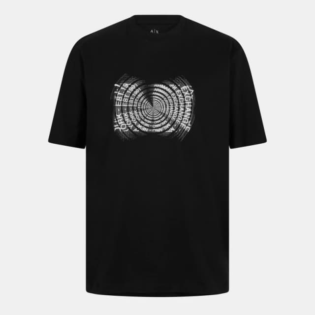 Armani Exchange Mens T-Shirt Black male S