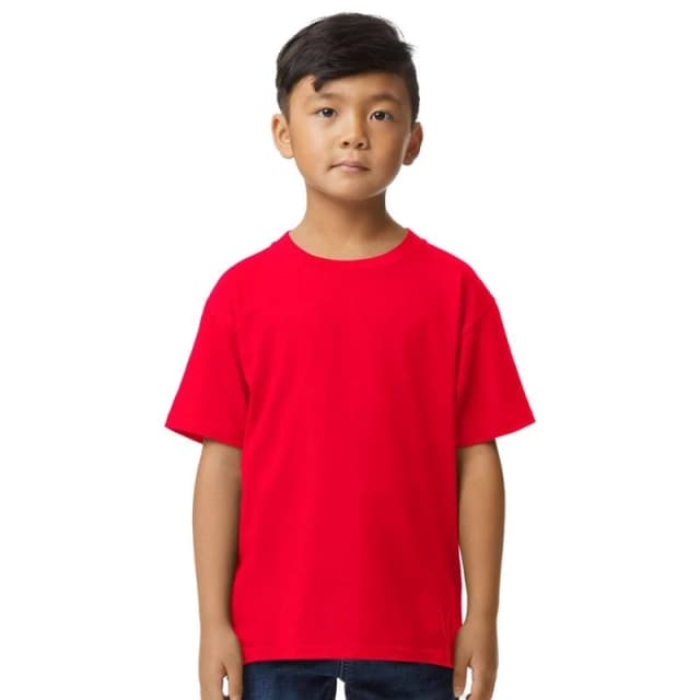 Gildan Midweight Soft Touch T-Shirt in Red Size: XS Red Unisex XS