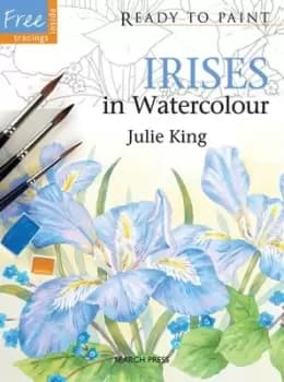 Irises in watercolour by Julie King
