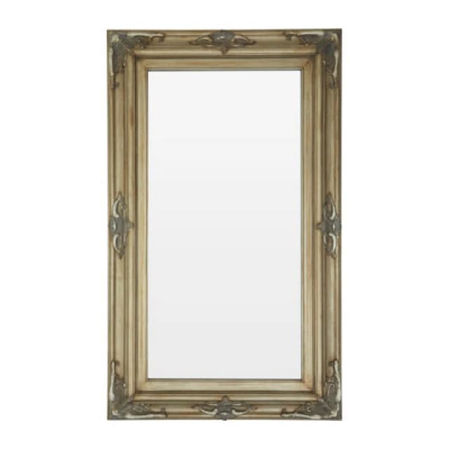 Premier Housewares Sevan Wood Frame Wall Mirror Gold