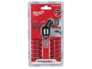 Milwaukee Power Tools 4932459781 11 Piece Shockwave Knuckle Offset Attachment