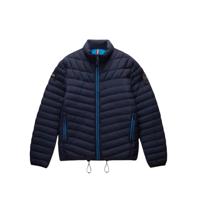 Napapijri's A-Lapaz Waterproof Puffer Bleu Male S