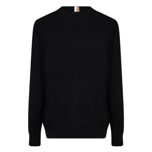 Boss Mens Ecaio-P Knitted Jumper Black male Small