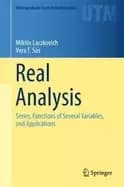 real analysis series functions of several variables and applications