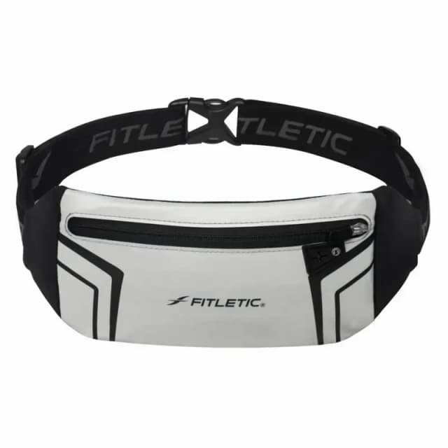 Fitletic Blitz Sport and Travel Belt Silver unisex Single