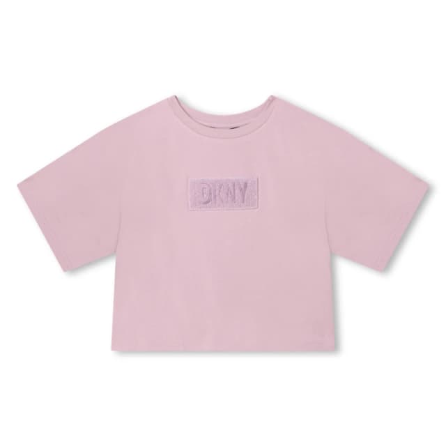 DKNY Box Logo TS - Purple Purple 6 - 7 Years