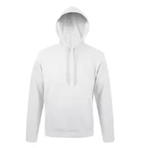 SOLS Snake Unisex Hooded Sweatshirt / Hoodie (L) (Ash)