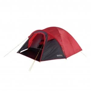 Regatta 4 Man 3 Room Tunnel Camping Tent