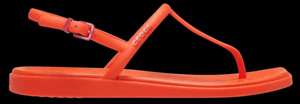 Crocs Women Miami Thong Flips Lava 8