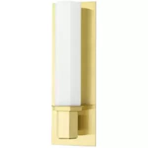 Walton 1 Light Bath Bracket Brass, Glass