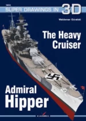 The Heavy Cruiser Admiral Hipper by Waldemar Gralski