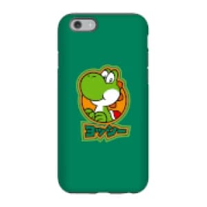 Nintendo Super Mario Yoshi Kanji Phone Case - iPhone 6 - Tough Case - Gloss