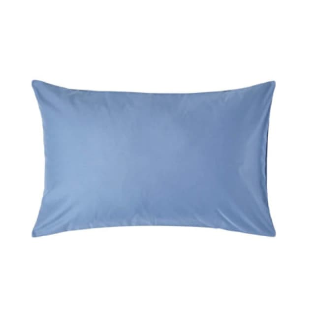 Homescapes Egyptian Cotton Housewife Pillowcase 1000 TC Blue