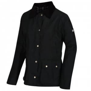 Regatta Lady Country Wax Jacket - Black