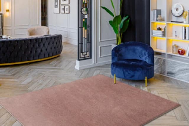 RugsX Carpet Visco Pink 8 Plush, Imitation Of Rabbit Fur 60X100 Cm