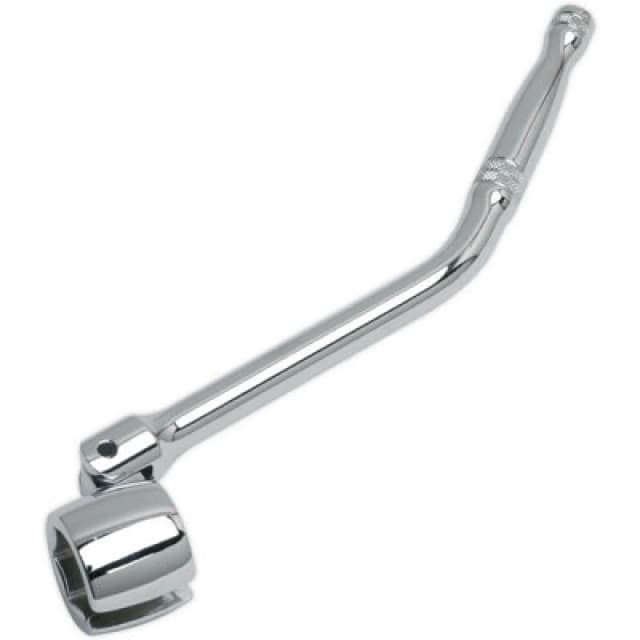 Loops 22mm Oxygen Sensor Wrench with Flexi-Handle - Offset Grip - Cut-out Section Multi