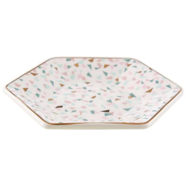 Premier Housewares Gozo Large Ceramic Dish, Robust Dolomite White