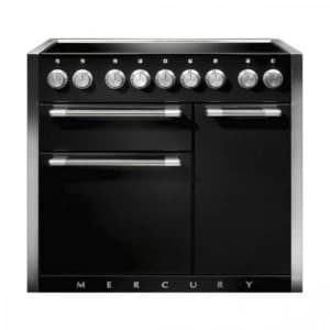 Mercury MCY1000EILQ 97250 100cm Induction Range Cooker - Liquorice Finish