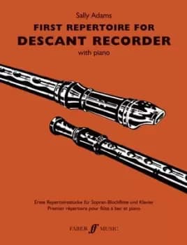 First Repertoire for Descant Recorder by Sally Adams