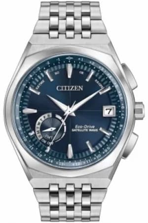 Mens Citizen Satellite Wave-World Time GPS Radio Controlled Watch CC3020-57L