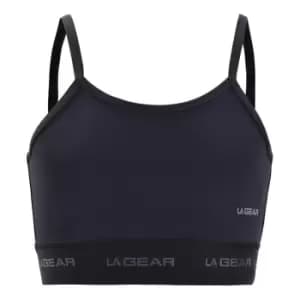 LA Gear Fit Sports Bra Junior Girls - Black