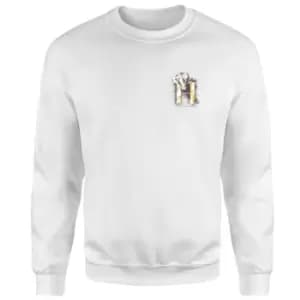 Harry Potter Hufflepuff Sweatshirt - White - M