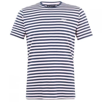 Barbour Delamare Striped T-Shirt - Pink PI32
