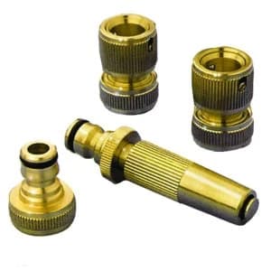 Wickes Brass Garden Hose Set