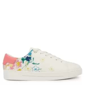 Ted Baker Magnolia Heel Trainer - White