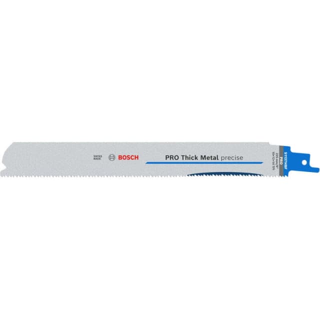 Bosch PRO S1137HBF Thick Metal Precise Cutting Sabre Saw Blade 2608658999 Qty: Pack of 100