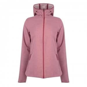 Columbia Heather Softshell Jacket Ladies - Wine Berry