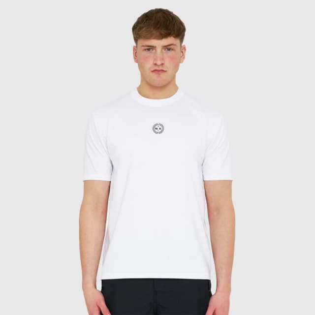 Marshall Artist Mens Camo Regular Fit T-Shirt White male Small