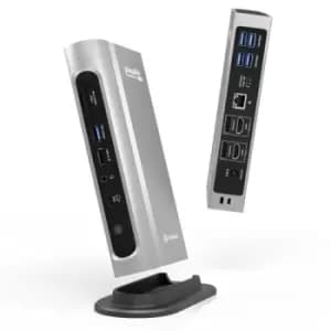 Plugable Technologies 16-in-1 Thunderbolt 4 Dock with 100W Charging 4K Quad Monitor Setup for Thunderbolt 4 Windows Laptops