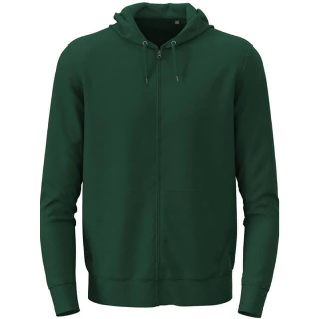 Stedman Mens Classic Full Zip Hoodie in Bottle Green Size: Medium Bottle Green Male M