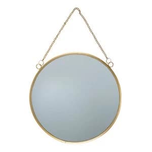 Sass & Belle Touch Of Gold Round Mirror