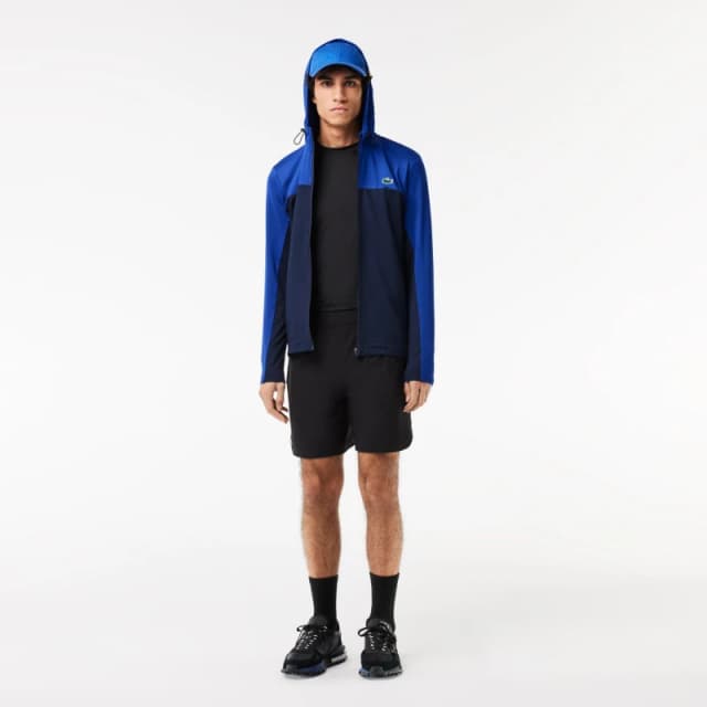 Lacoste Ultra Dry Zip Hoodie - Blue Blue XS