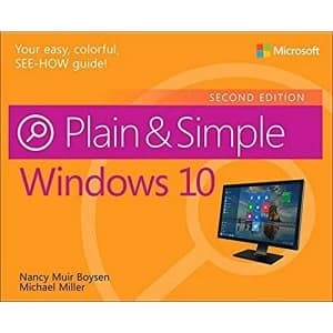 Windows 10 Plain & Simple Paperback / softback 2018