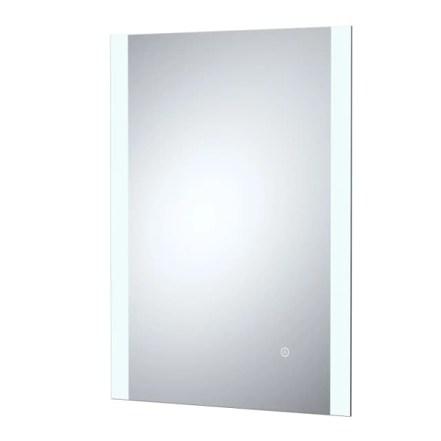 Balterley Rectangular LED Touch Sensor Mirror with Demister, 700x500mm - Chrome in Silver Silver Unisex