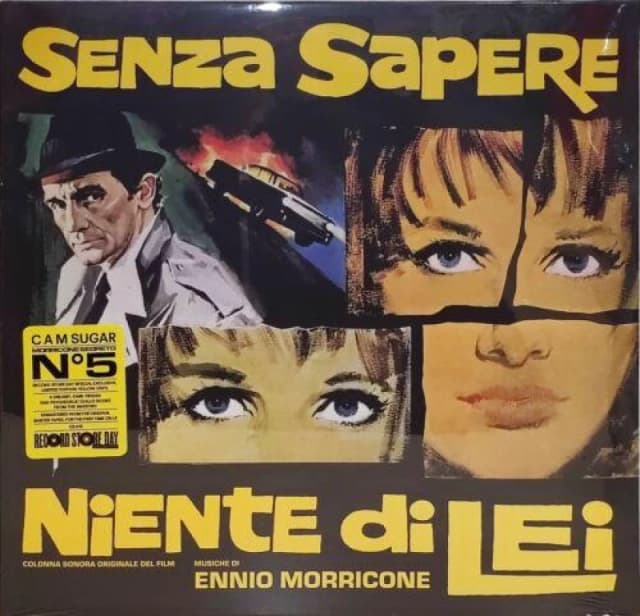 RecordCityJP LP Record ENNIO MORRICONE - Senza Sapere Niente Di Lei (Origina CS013YELLOW Cam Sugar 2023 Europe Soundtracks & Musicals