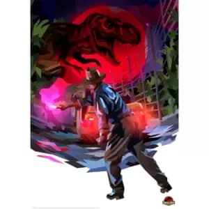 Jurassic Park Illustrative Limited Edition Art Print