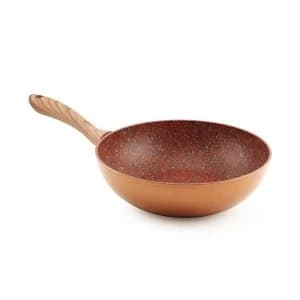 JML 28cm Non Stick Copper Stone Wok