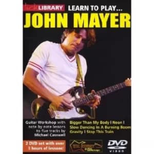 Lick Library: Learn To Play John Mayer DVD
