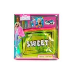 Barbie Extra Pencil Case Set