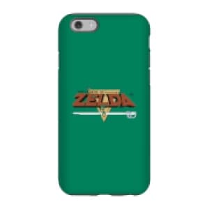Nintendo The Legend Of Zelda Retro Logo Phone Case - iPhone 6S - Tough Case - Gloss
