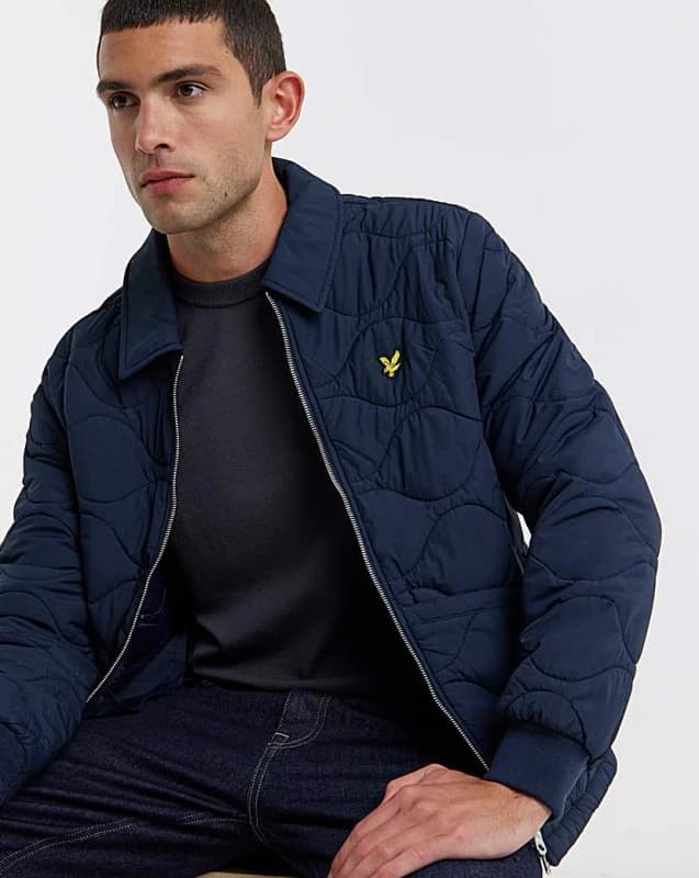 Lyle & Scott Lyle & Scott Jacket - Navy Navy - Lyle & Scott - Size: 2XL54/56 Navy Male 2XL54/56 LS20605