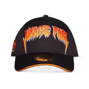 Universal Jurassic Park 3D Logo Children'S Adjustable Cap, Black/Orange (Sb260540Jpk)