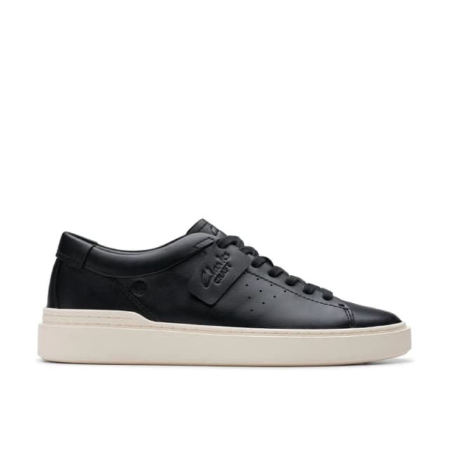 Clarks Clarks Men Craft Swift Black Leather Lace Up,Trainers Size: 7-Standard Fit Black 7-Standard Fit Male 5063090562358
