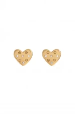 Olivia Burton Jewellery Screw Heart Stud Earrings OBJSAE02